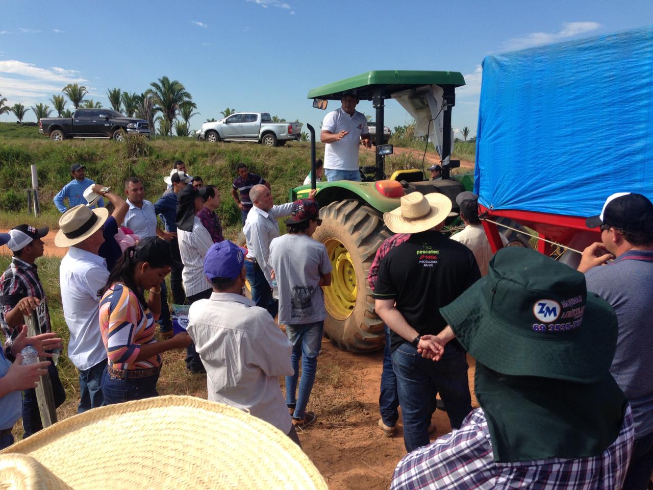 Piscicultores discutem novas tecnologias em Dia de Campo