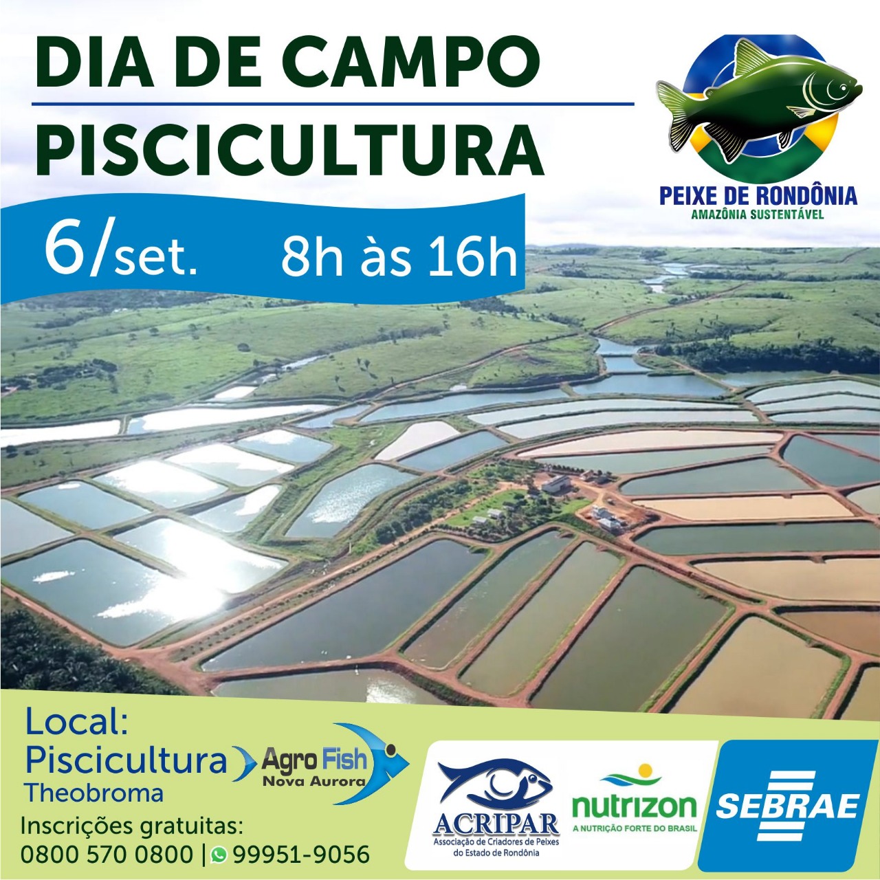 ATENÇÃO CADEIA PRODUTIVA DA PISCICULTURA