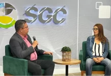 Euma Tourinho, pré-candidata à prefeitura de Porto Velho, concedeu entrevista aos veículos de comunicação ao Sistema Gurgacz de Comunicação