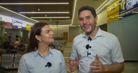 Dr. Maurício Carvalho também expressou sua emoção ao testemunhar a entrega de um terminal moderno e funcional à população