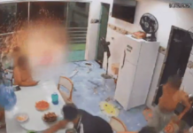 VEJA O VÍDEO! Criança sofre descarga elétrica ao tocar em fiação durante brincadeira