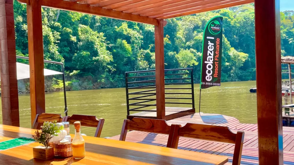 Turismo de Experiência no encanto do Ecolazer Resort Flutuante no Rio Preto