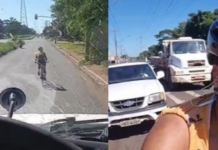 VÍDEO: Ciclista filma o próprio atropelamento em avenida de MS