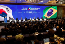 Brasil firma acordos com Coreia do Sul para cooperação bilateral no agro Os atos foram celebrados durante a visita oficial do presidente Luiz Inácio Lula da Silva à Coreia do Sul — Foto: Carol De Vita/MAPA