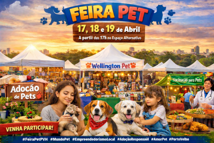 o evento também contará com feira de adoção de animais, incentivando a posse responsável