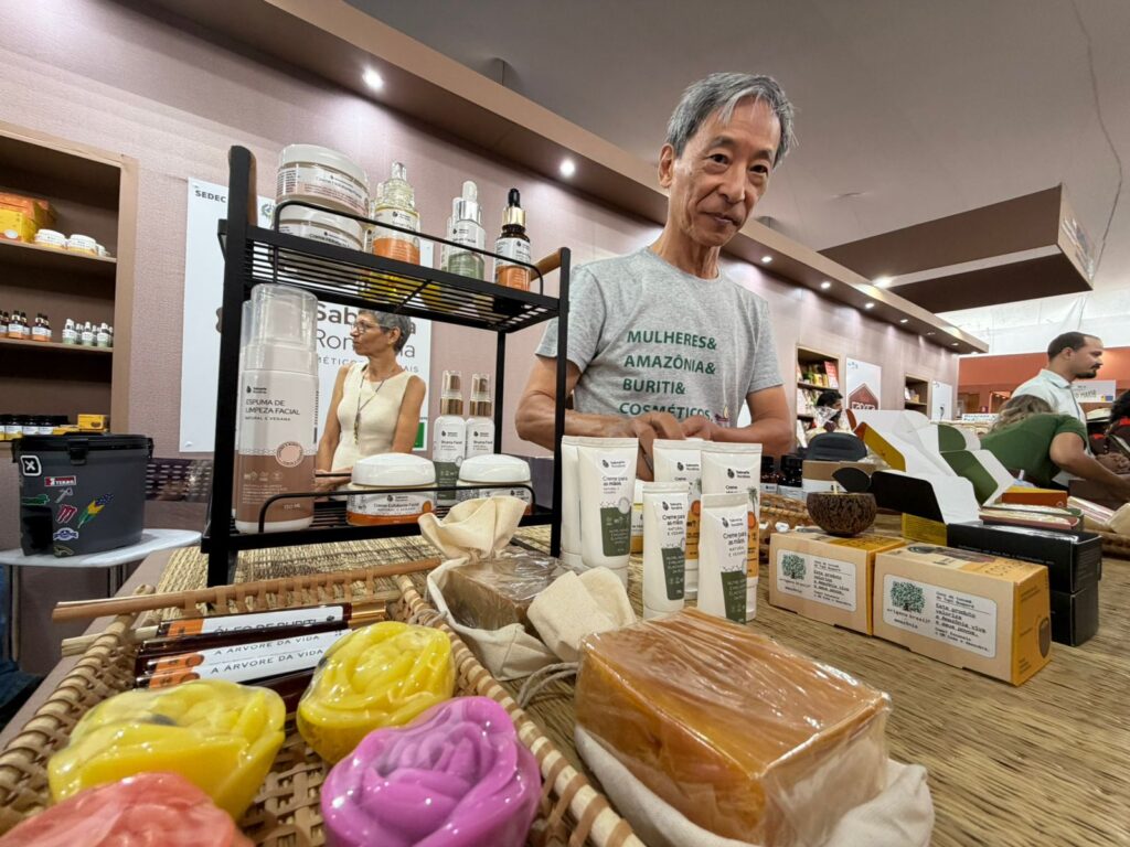 Há 10 anos na Rondônia Rural Show, Saboria transforma bioeconomia em oportunidades