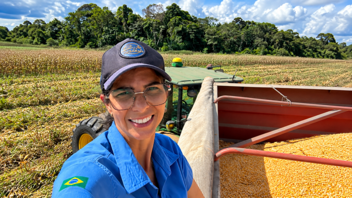 Aliny Ripke: produzir no campo também significa garantir a regularidade da propriedade, proteger investimentos e construir um futuro com segurança jurídica.